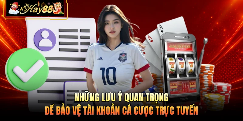 Những lưu ý quan trọng để bảo vệ tài khoản cá cược trực tuyến
